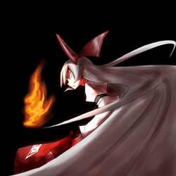 fujiwara no mokou from touhou by rhox (sukurasa)