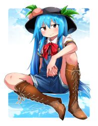 hinanawi tenshi from touhou by shimizu pem