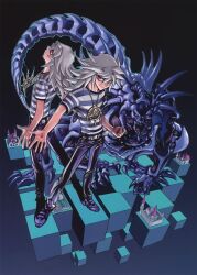 bakura ryou from yu-gi-oh! by takahashi kazuki
