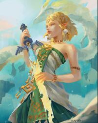 princess zelda from the legend of zelda