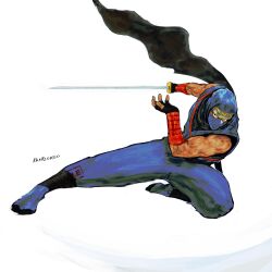 ryu hayabusa from ninja gaiden by steven mack