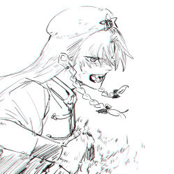 hong meiling from touhou by ukei624