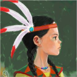 tiger lily (peter pan) from peter pan no bouken by sakai yume