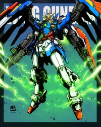 wing gundam from gundam by moyan