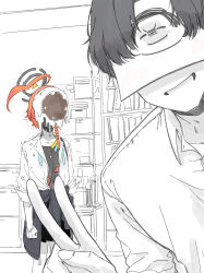 doodle sensei (blue archive) from blue archive