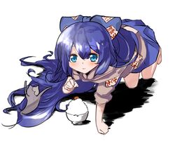yorigami shion from touhou by hellnyaa