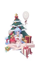ganyu (genshin impact) from christmas