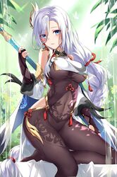 shenhe (genshin impact) from genshin impact by devil heavens