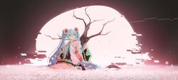 hatsune miku from magical mirai (vocaloid)