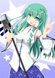 kochiya sanae from cookie (touhou) by szk