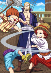 buggy the clown from one piece by musasabiop