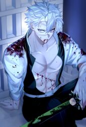 shinazugawa sanemi from kimetsu no yaiba