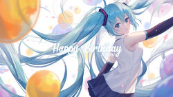 hatsune miku from vocaloid