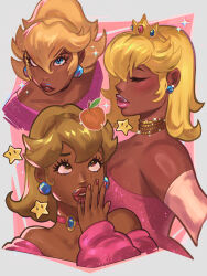 princess peach from super mario bros.