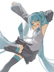hatsune miku from vocaloid