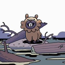 bidoof from pokemon