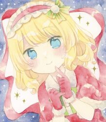 alice margatroid from christmas by kagome f