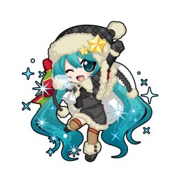 hatsune miku from christmas