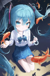 hatsune miku from vocaloid