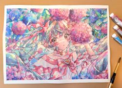 hatsune miku from vocaloid