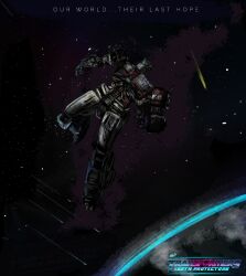optimus prime from bumblebee (movie)