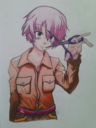 gasai yuno from mirai nikki