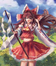 hakurei reimu from touhou
