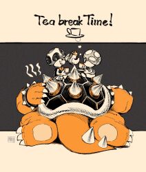 bowser from super mario bros.