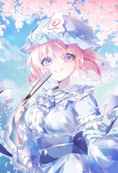 saigyouji yuyuko from touhou