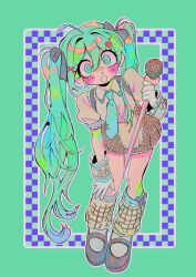 hatsune miku from vocaloid