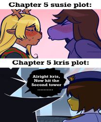 kris (deltarune) from deltarune