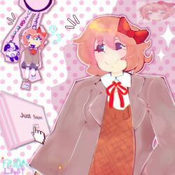 sayori (doki doki literature club) from doki doki literature club