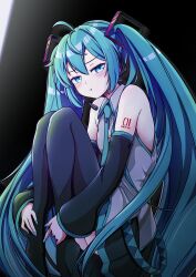 hatsune miku from vocaloid