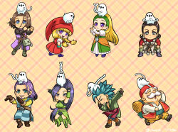 hero (dq11) from dragon quest by demerin