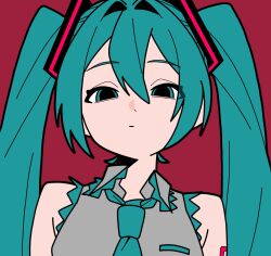 hatsune miku from vocaloid