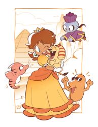 princess daisy from super mario bros.