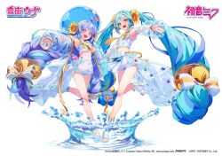 hatsune miku from magical mirai (vocaloid)