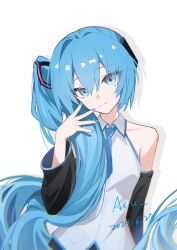 hatsune miku from vocaloid