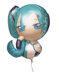 hatsune miku from vocaloid