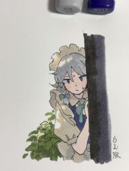 izayoi sakuya from touhou by shiratama (hockey)