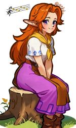 malon from the legend of zelda