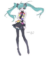 hatsune miku from vocaloid