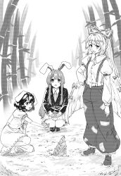 fujiwara no mokou from touhou