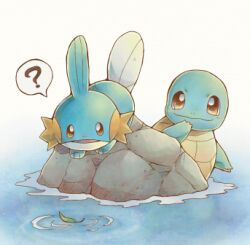 mudkip from pokemon by m-mi