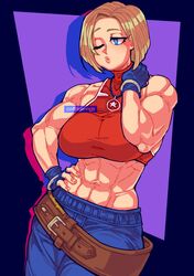 blue mary from fatal fury by cottonwings