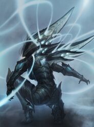 kai'sa from league of legends by jung myung lee