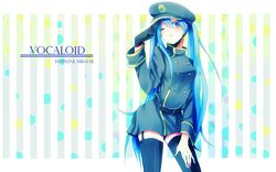hatsune miku from vocaloid