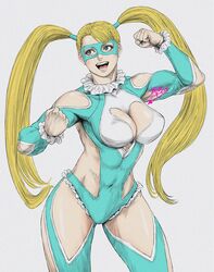 rainbow mika from street fighter