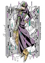 kujo jotaro from jojo no kimyou na bouken