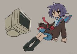 nagato yuki from suzumiya haruhi no yuuutsu